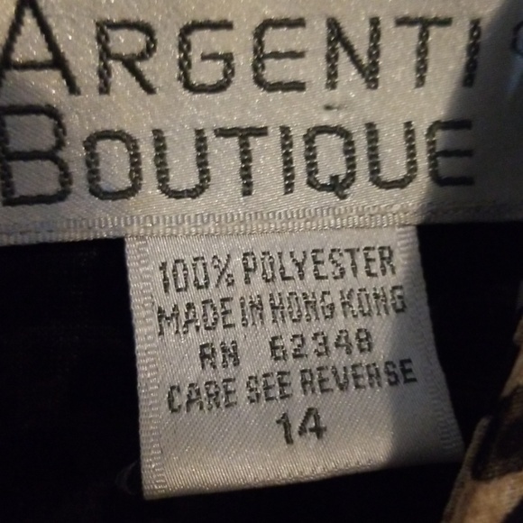 ARGENTI BOUTIQUE amimal dress size 14 - Picture 3 of 6